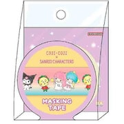 【限定】 マスキングテープ コジコジ×サンリオキャラクターズ V(バイオレット) S8816514