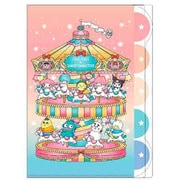 【限定】 ダイカットクリアファイル5P コジコジ×サンリオキャラクターズ S2175843