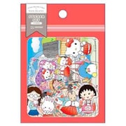 S8816450 [【限定】 ステッカーセット ちびまる子ちゃん×サンリオキャラクターズ R（レッド）]