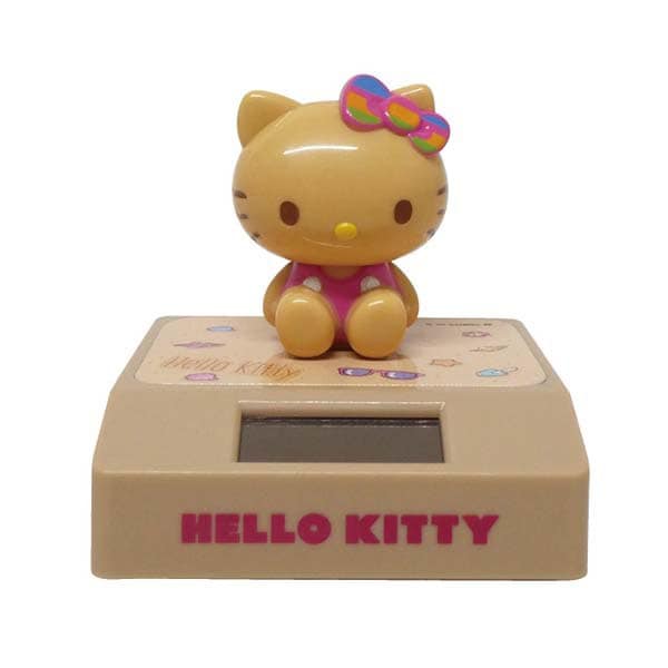KT-YS-HI サンリオキャラクターズ ハローキティ ゆらゆらソーラーマスコット 日焼け