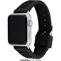 Apple Watch（38/40/41mm）用 バンド ブラックシグニチャーシリコン 14700052
