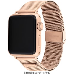Apple Watch（38/40/41mm）用 バンド ローズゴールドメッシュ 14700072