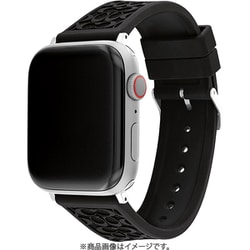 Apple Watch（42/44/45mm）用 バンド ブラックシグニチャーシリコン 14700086