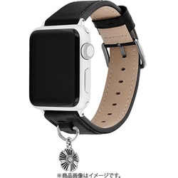 Apple Watch（38/40/41mm）用 バンド ブラックレザーチャーム 14700116