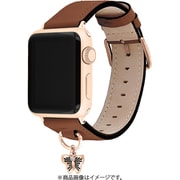 Apple Watch（38/40/41mm）用 バンド ブラウンレザーチャーム 14700117