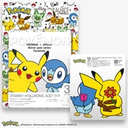 オルフェス ブリスターパックシリーズ ピカチュウポッチャマ 3P [シートマスク]