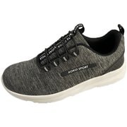 KLS5612 [レディース ウォーキングスニーカー ブラック 23.5cm]