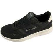 KLS5613 [レディース ウォーキングスニーカー ブラック 24.5cm]