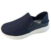 FLH5987 [レディース 軽量2WAYスニーカー ネイビー S（22.5～23.0cm）]