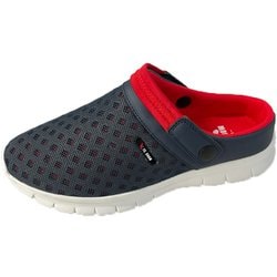 FMH1476 [メンズ 軽量2WAYクロッグサンダル ネイビー LL（27.0～27.5cm）]