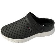 レディース 軽量2WAYクロッグサンダル ブラック S(22.5~23.0cm) FLH5476