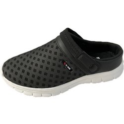 レディース 軽量2WAYクロッグサンダル ブラック L（24.5～25.0cm） FLH5476