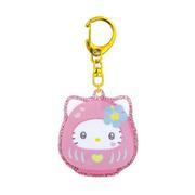SADA-KK-KT サンリオキャラクターズ キラキラアクリルキーホルダー だるまシリーズ ハローキティ