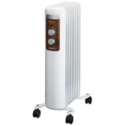 オイルヒーター 6～8畳 最大1200W 7枚フィン 出力3段階 ホワイト RM-241H