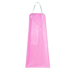 胸当エプロン（ドミワーク） ピンク APK3186