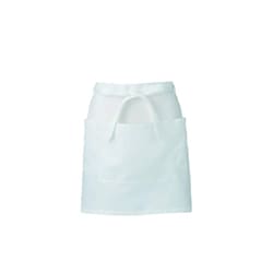 サロンエプロン ホワイト APK492-10