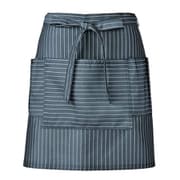 サロンエプロン ブラックストライプ APK492-S5