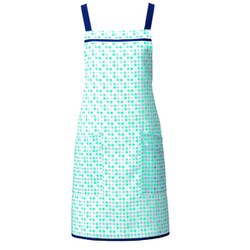 胸当てエプロン ブルー KZN910-71