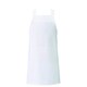胸当てエプロン ホワイト 594-40