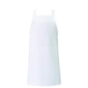 胸当てエプロン ホワイト 594-40
