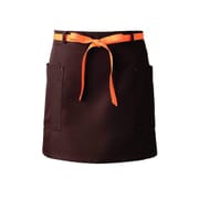 サロンエプロン ブラウン APK158-33