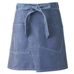 ショートエプロン ストライプ APK780-99