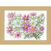 刺しゅうキット 12ヶ月の花フレーム 9月 コスモス 7516