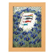 刺しゅうキット 12ヶ月の小さな花風景 5月 菖蒲とこいのぼり 7545