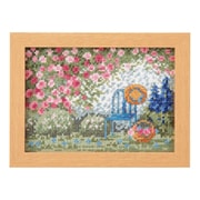 刺しゅうキット 12ヶ月の小さな花風景 6月 ローズガーデン 7546