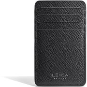 Leica Cardholder vertical leather black 96806