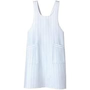 予防衣エプロン(レディス) L Tロイヤルブルー 75-021