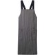 エプロン 兼用 チャコールストライプ 5-851