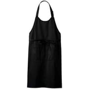 エプロン 兼用 黒 5-862
