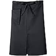 サロンエプロン 兼用 黒 9-1151