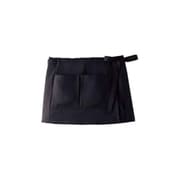 サロンエプロン 兼用 黒 9-1161