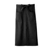 ロングエプロン 兼用 黒 9-543