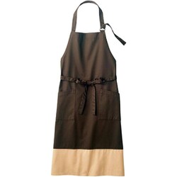 エプロン 兼用 ブラウン BW5504-73