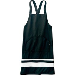 エプロン 兼用 ブラック BW5505-12