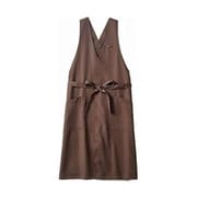 エプロン 兼用 ブラウン OV5002-7