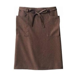 サロンエプロン 兼用 ブラウン OV5003-7