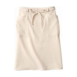 サロンエプロン 兼用 白 OV5003-2