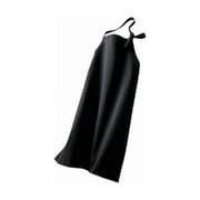 防炎エプロン 兼用 黒 VA501-1