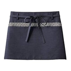 サロンエプロン 兼用 ネイビー 9-1229