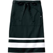 サロンエプロン 兼用 ブラック/ホワイト BW9505-12