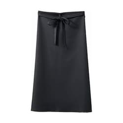 サロンエプロン 兼用 黒 9-1600