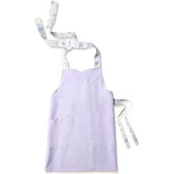 エプロン レディス ラベンダー×ブルー LW502-83