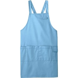 エプロン（男女兼用） M サックス CAE005-6