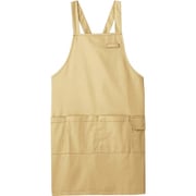 エプロン（男女兼用） L ベージュ CAE005-8