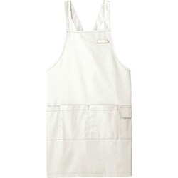 エプロン（男女兼用） L オフホワイト CAE005-11