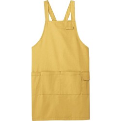 エプロン（男女兼用） M イエロー CAE005-13